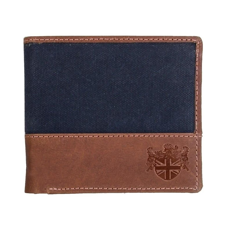 British Bag Co Mens Navigator Range Wallet Blue (Navy)