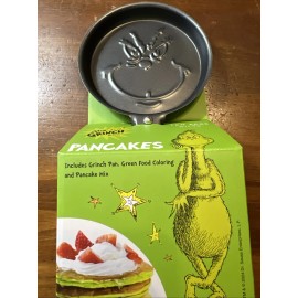Ten Acre Dr. Seuss The Grinch Pancake Mix and Pan Gift Set Christmas NEW!