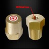 Ampper M8 Thread Female Brass Battery Terminal Post Adapter Battery