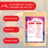 WT WEETEE Vanilla Caramel Black Tea,100 Count Caramel Vanilla Flavored