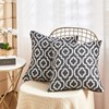 Decor Ur Space Trellis Pattern Jacquard Pillow Cover Set of