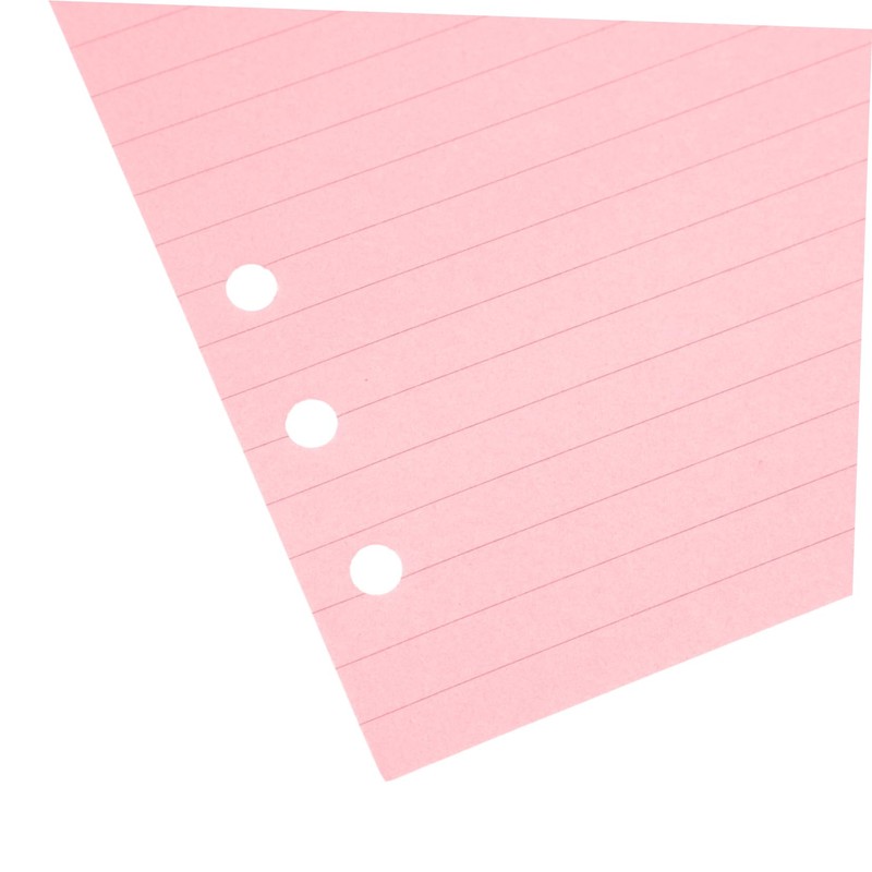 50 Refill Paper for Loose Sheets Paper Refill 6 Rings