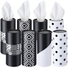 Eaasty 8 Pack Car Tissue Cylinder Holder with Facial Napkins