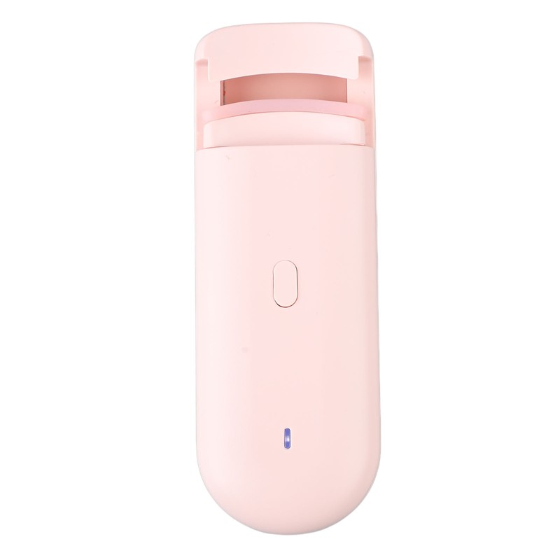 Heated Eyelash Curler Pink Portable Electric Long Lasting Eyelash Curler
