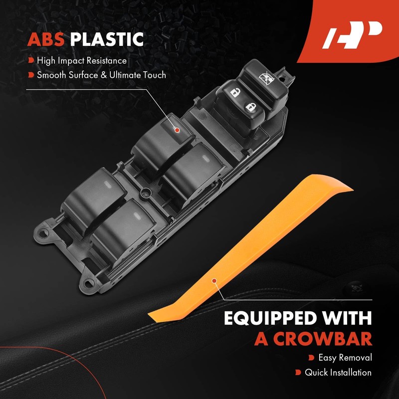 A-Premium Master Power Window Switch Compatible with Toyota 4Runner 2010