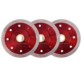 GoYonder 3 Pack 4" D105mm Super Thin Diamond Ceramic Saw Blade Porcelain Cutting Blade for Cutting Ceramic Or Porcelain Tile