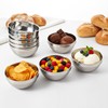 Hpmjz 10 Pack 24 oz Stainless Steel Bowls Soup Bowl,