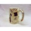 Steampunk Mini Cream Jug Pitcher by Heron Cross Pottery