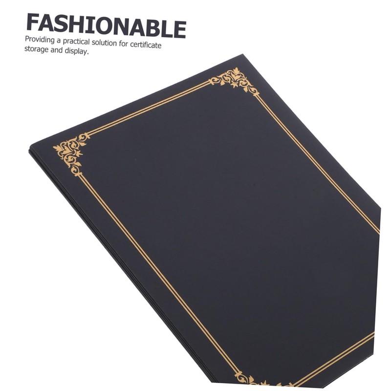Operitacx Letter Size Certificate Holders Gold Foil Award Wedding Graduation
