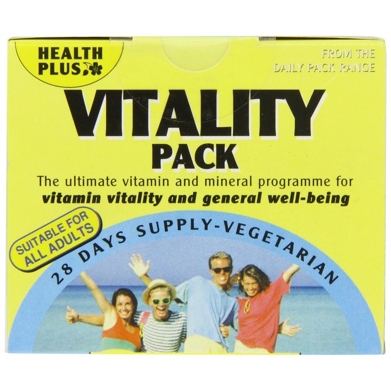 Health Plus Vitality Pack General Well-being and Vitality Multivitamin And