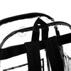 NiceAndGreat Heavy Duty Clear Backpack Transparent Quality School Bag Large