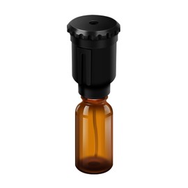 Waterless Diffuser Replacement Nozzle for Essential Oil Nebulizer, Black (1 PC / 20 ml),High-Head Thread Design