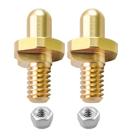 70332 Grill Door Hinge Pin Fit for Weber Genesis Summit Spirit Grill, Adjustable Door Hinge Bolts with Nuts, 2 Pack