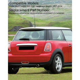 65203456090 Roof Antenna Base Rubber Gasket Repair Kit Fit for Mini Cooper R55 R56 Hatchback Wagon 2007-2014 Replace 65203456089 65203442123 3456090
