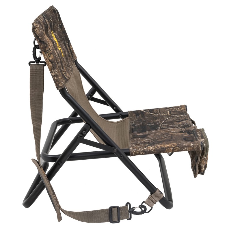 Browning Low-Profile Woodland Hunting Chair with Flat-Folding Design, Durable Steel