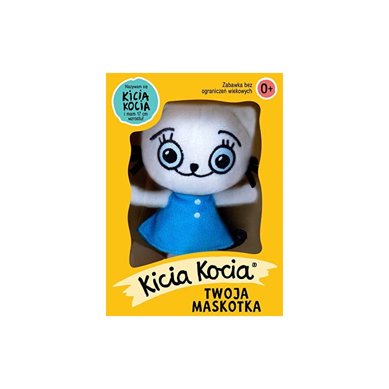 Platon Maskotka Kicia Kocia 17 cm w powder