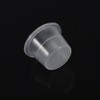 100Pcs Ink Cap for Tattoo,Mixed Ink Cups,Plastic Microblading Pigment Accessories,Makeup