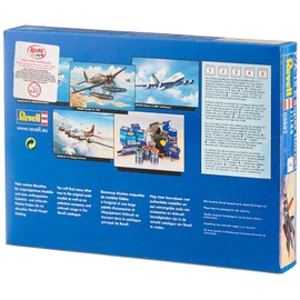 Revell Revell_03997 Modellbausatz Flugzeug 1:144 - F/A-18E Super Hornet im Maßstab 1:144, Level 4, originalgetreue Nachbildung mit vielen Details, 3997