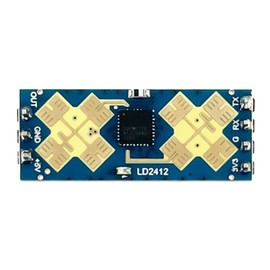 Xuzxinze Sensor Detection Module 24G Human Presence Sensing Radar Module LD2412 Millimeter Wave Radar Wide Angle Detection Module