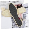 Beavorty 2 Pairs of Thickened Warm Insoles for Winter Breathable