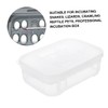 BESPORTBLE Box Reptile Hatching Incubation Box Durable Breeding Container for