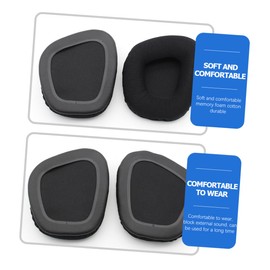 Mobestech 4 Pairs Headphone Accessories Headset Accessories Headphone Earpad Replacement Earmuff Replacement Earmuffs Replacement Earpads Headphone Covers Earphone Ear Pads Pro