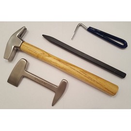 Diamond Cut Edge Professional Farrier's Hoof Trimming Tools Clinch Cutter Pick Hammer Pritchel Durable Construction