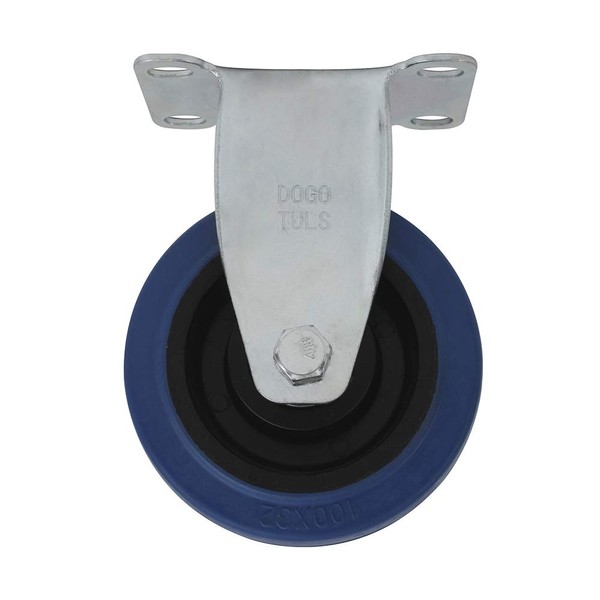 Dogotuls ZF5122 Rodaja Goma Elástica Fija, color Azul, 5"