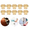 10 Sets Rivets Studs Screw 13mm Chrysanthemum Leathercraft Button Decoration