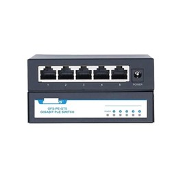 ZOZ03Y0 1000M GIGABIT POE Switch 5 Ports PoE 48V 15W 30W 802.3af 802.3at Ethernet hub Splitter Active Ethernet for CCTV Cameras(EU Plug)