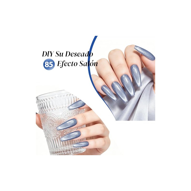 CHERIMOYA Esmalte de Uñas de Gel Ojos de Brillo Fino