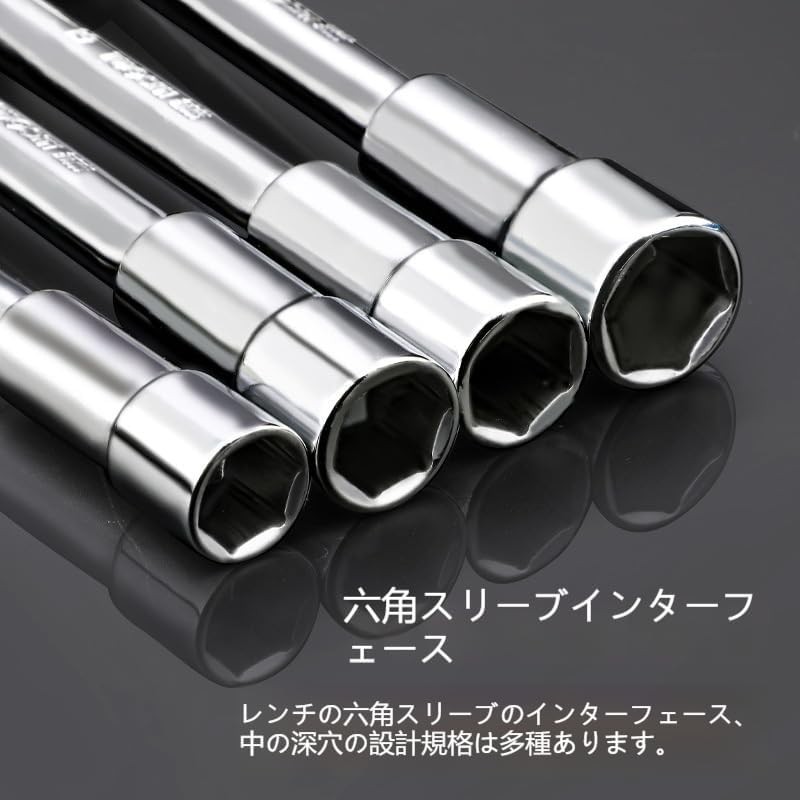 L Wrench Set for Metric & Inches, Angle Socket Wrench,