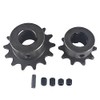 pinkhatcat Jackshaft Sprockets #35 Chain 5/8" Bore 14 Tooth +