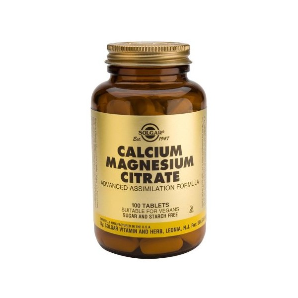 Calcium Magnesium Citrate 100 Tabs 2-Pack