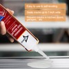 Self-Leveling Lap Sealant, Kitchen, Bath, Window, and More, White, 2