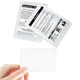 Tarjetas de limpieza para lector de tarjetas - BIHYM, limpiador de lector de tarjetas de crédito de doble cara, tarjetas de limpieza para terminal de deslizamiento POS para lector de tarjetas CR80 (50
