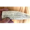 NEW !! Scrimshaw whale tooth resin REPLICA "A Sailor's prayer"