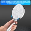 Cobbe Shower Head Water-Saving 5 Jet Types, Economy Shower Head