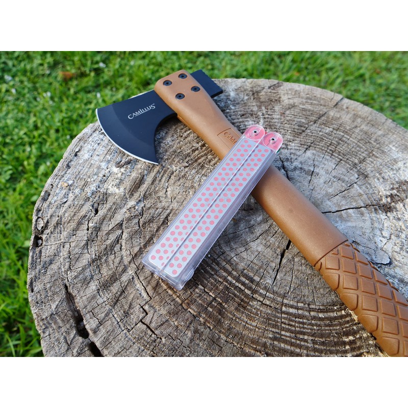 DMT FWEF Fine/Extra Fine Double Sided Diafold Sharpener - Grey