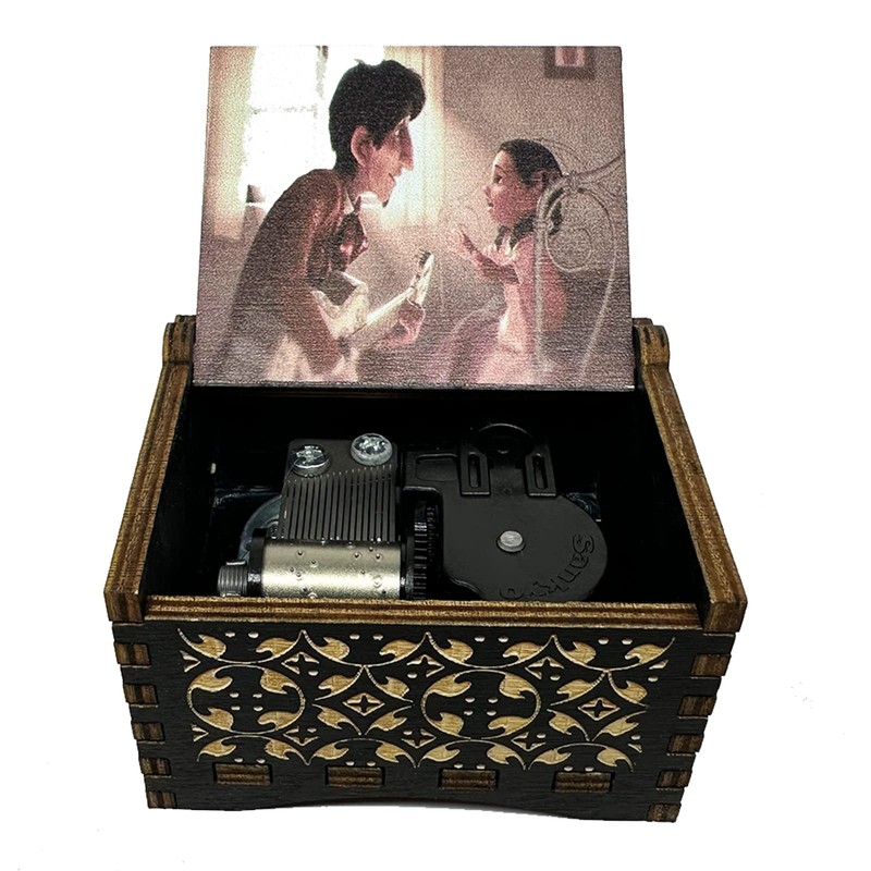 Teykst Remember Me Wood Music Box for Father's Day Birthday