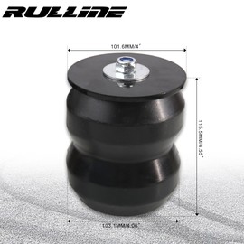 RULLINE Enhanced Rear Suspension Bump Stops Compatible With 1999-2021 Silverado 1500 & Sierra 1500-2WD/4WD Off-Road, 8600 lbs Capacity, Compatible With Chevy & GMC Pickup Trucks