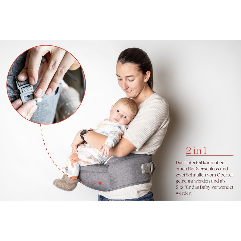 GREJO High-quality baby carrier lining made from 100% cotton