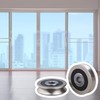 CNBTR V Groove Guide Pulley Rail Ball Bearings Wheel 6000RS