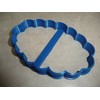 OVAL FRAME SCALLOP EDGE PLAQUE COOKIE CUTTER MADE IN USA