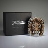 Enesco Edge Sculpture Lion Bust Miniature Figurine, 5.31 Inch, Multicolor