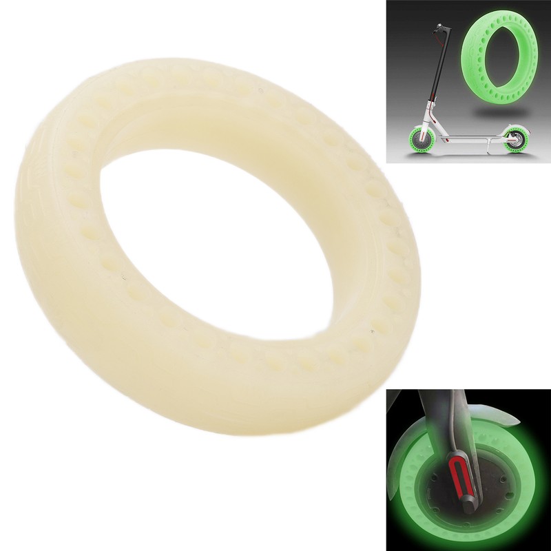 8.5x2.0 Night Fluorescent Tire Rubber Solid Luminous Tire 8.5 Inch