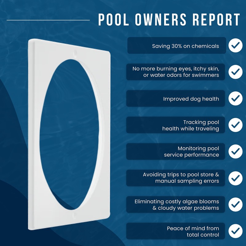 WaterGuru - Sense Skimmer Adapter - Smart Pool Monitor -