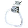 EZ-FLO 15232 Bathroom Towel Ring with Concealed Screw, Chrome