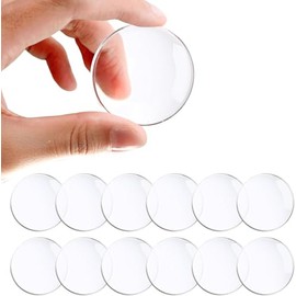 6PCS Door Wall Protector,Door Knob Protectors & Door Handle Stopper for Stopping Wall Damage & Noise from Doors,Protects Every Metope Surface (Round, Clear) (6)