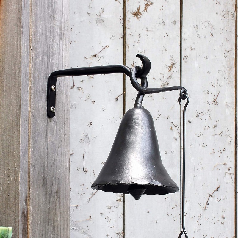 Achla Designs Wrought Iron Bell, Small